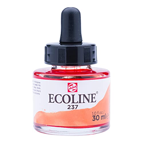 Ecoline Liquid Watercolour Bottle 30 ml Deep orange 237 (11252371) - color: Deep Orange