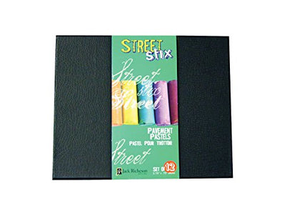 Jack Richeson 427375 Street Stix Pastels (Set of 12)