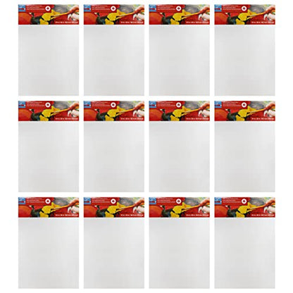 Artist's Loft 30" x 40" Level 2 Gallery Wrapped Traditional Canvas - Archival, Acid Free Cotton Canvas for Paint, Acrylic, & Oils - Bulk 12 Pack - size: 24\ x 36\