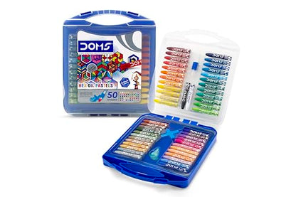 DOMS Oil Pastels 50 Shades, Non-Toxic EN 71-3 Standard Certified