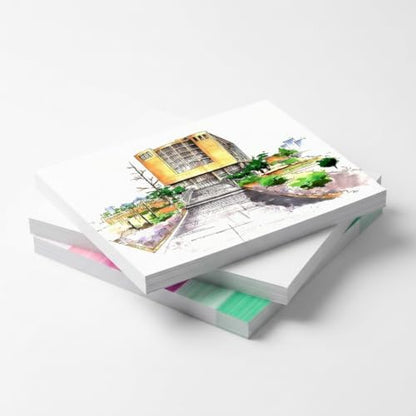 Yunhgft 300gsm Marker Paper A4 Bleed Resistant for Artists & Ink Art, A3 Marker Paper - 300g - 20 Sheets - style: A3 Marker Paper - 300g - 20 Sheets