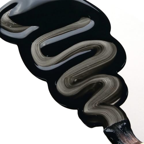 GOLDEN High Flow Acrylics, Transparent Shading Gray, 1 fl. oz. Bottle, Professional Acrylic Paint, Transparent - color: Transparent Shading Gray