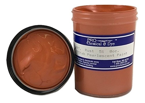 Pearlescent Textile Paint 8 oz. (Rust) - color: Rust