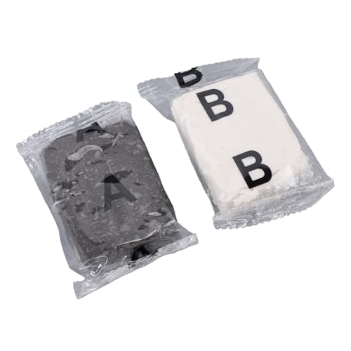 Zopsc Sculpting Clay Compound, 2 Part A and B Self Hardening Putty, Modeling Clay for Building Repairing, 350g+350g Air Dry Material