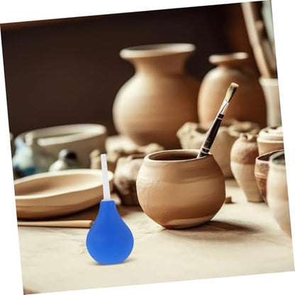 KALLORY 1Set Precision Pottery Glaze Squeeze Bottle Set Applicator for Clay Modelling Ceramic Decoration Stylish Design for Controlled Application and Versatile Use