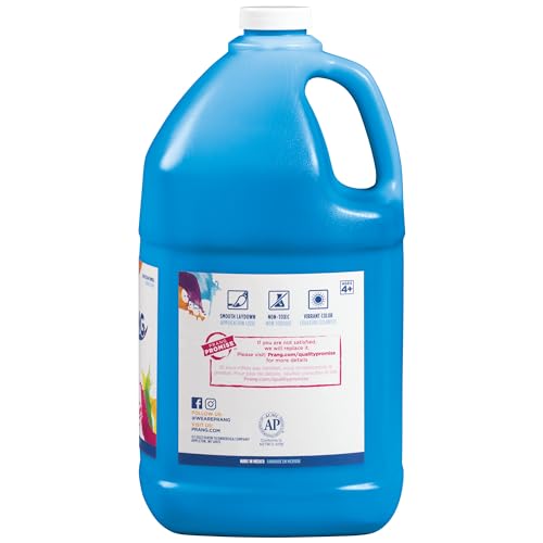 Prang Ready-to-Use Tempera Paint, Turquoise, 1 Gal., 1 Count - color: Turquoise Blue