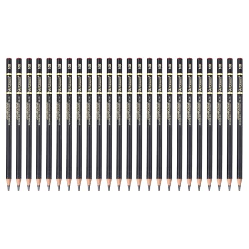 PATIKIL 24Pcs Drawing Pencils for Sketching, 10B Refill Sketch Pencils for Drawing, Graphite Art Pencil Set Professional Resistant Lead for Painting Shading Artist Office Supplies - size: 10B