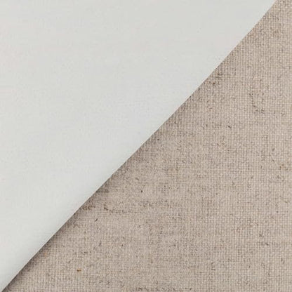 Centurion Deluxe Professional Linen Canvas Roll - 72"x6 yd Medium, 11 oz. Weight, Non-Absorbent, Enhanced Primed Canvas Roll for Oil Painters - size: 72 in x 6 yard