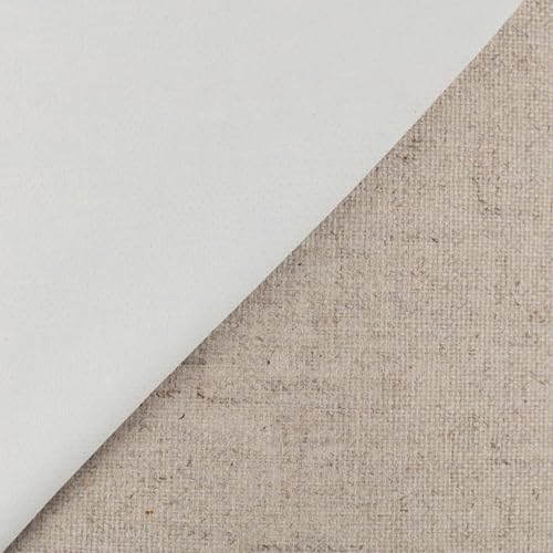 Centurion Deluxe Professional Oil Primed Linen Canvas Roll 84" x 6 yd - Medium 11 oz. Weight Linen Canvas, Non - size: 84 in x 6 yard