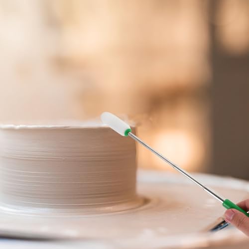 ARTIBETTER Telescoping Sponge Stick for Pottery 3-Piece Set with Detachable Sponge Heads for Water Absorption and Shaping Clay for Artists and Ceramics Enthusiasts
