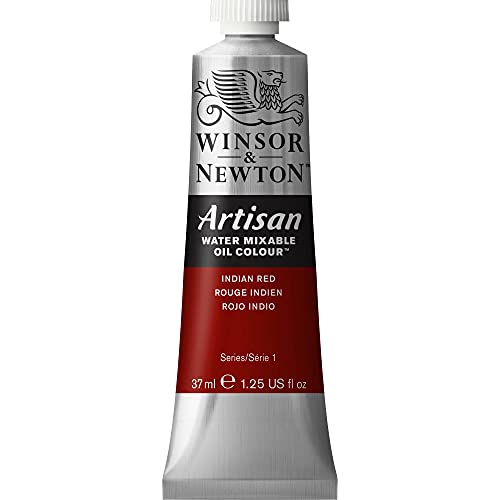 Winsor & Newton Artisan Water Mixable Oil Colour, 1.25-oz (37ml), Indian Red - color: Indian Red, style: 1.25-oz