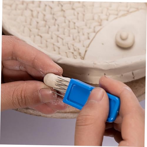 NUOBESTY 2pcs Clay Needle Tool for Pottery Pottery Tool Set Scoring Clay Detailing Modeling Needle Set