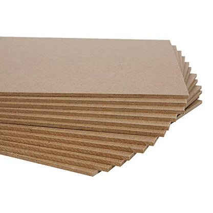 Jack Richeson Medium Density Untempered Hardboard(12 pack) , 9x12