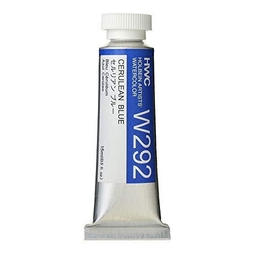 Holbein Artist's Watercolor 15ml Tube (Cerulean Blue) W292, 0.5 fl oz