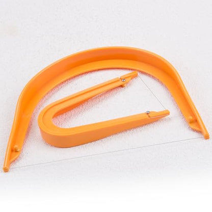 KOOBOOK 2Pcs U-Shaped Plastic Pottery Clay Wire Cutter Professional Clay Cutting Tool for Precise Mud Trimming Texturing Essential Hand Ceramic Cut Off for Enthusiasts Artists