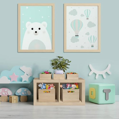 Sorbus Unfinished Wood Crates - Organizer Bins, Wooden Box for Pantry Organizer Storage, Closet, Arts & Crafts, Cabinet Organizers, Containers for Organizing (3 Pack) - style: 3 Pack