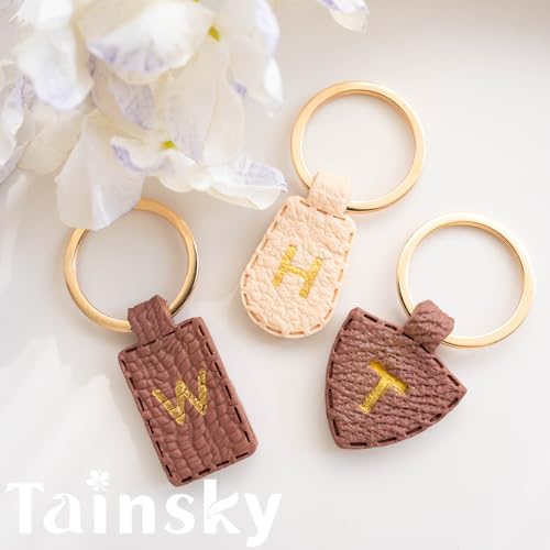 TAINSKY Basic Shapes Keychain Polymer Clay Cutter, Polymer Clay Keychain Cutters, Boho Clay Cutters for Polymer Clay Jewelry, 12 Shapes Keychain Cutter, General Polymer Clay Earring Cutters - color: Keychain -A