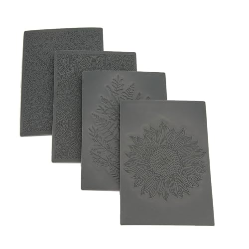 Boho Style Polymer Clay Texture Sheets for Earring Jewerly Making, Clay Texture Mat for Polymer Clay Projects Polymer Clay Earrings Tools
