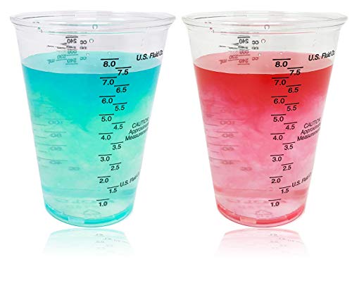 Amazing Clear Cast Epoxy Resin Kit by Alumilite - Deep Pour With 20x Disposable Plastic Mixing Cups and Pixiss Mixing Sticks Bundle
