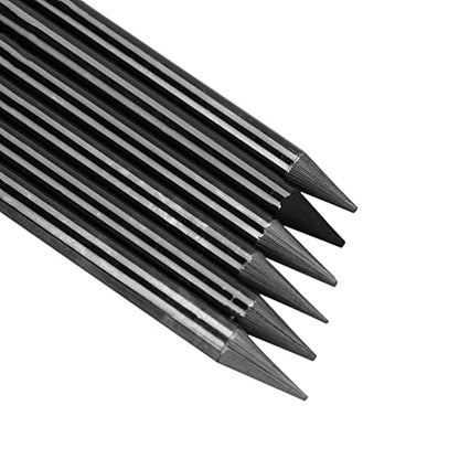 6Pcs Sketch Charcoal Pencils for Drawing Graphite Pencils Woodless Drawing Pencils for Sketching Shading Blending Artist Pencils for Beginners Artists Included HB 2B 4B 6B 8B EE