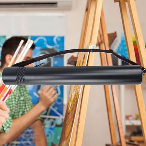 Poster Tube, Multipurpose Portable Expandable Telescopic Drawing Tube With Strap, Durable Poster Storage Carrying Tubes Box Protector For Artwork Painting Art Prints Maps Carrying Case Holder