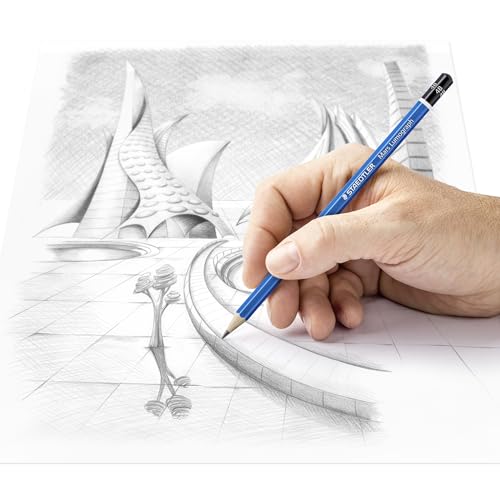 STAEDTLER Mars Lumograph 4B Graphite Art Drawing Pencil, 6 Pencils - style: 4B