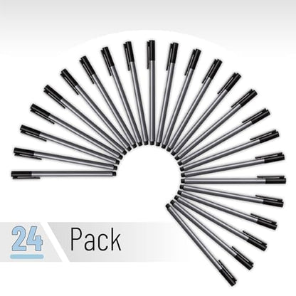 Mr. Pen- Black Fineliner Pens, 24 Pack, 0.4mm Fine Point | Smooth Bible Journaling Pens Bulk for Note-Taking, Sketching, Planning, Art Projects, Small Detailing, Fine-Ink Drawings - color: Black, size: 24 Pack