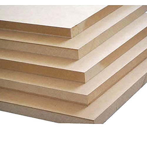 Custom Size 1/4'' (6mm) X 12'' X 24'' MDF Board (1 Piece)