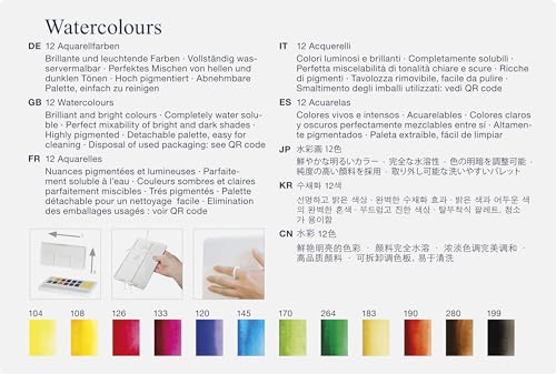 Faber-Castell Watercolour Paint Set, Multicoloured - size: 0.03 Fl Oz (Pack of 1)