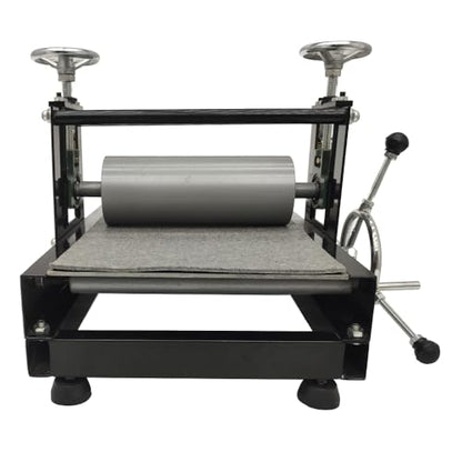 Maisutseb Tabletop Slab Roller for Printmaking 19.7 * 12.6in Manual Printmaking Machine | Uniform Pressure, 1.57in Adjustable Height, Durable Construction, Easy Operation