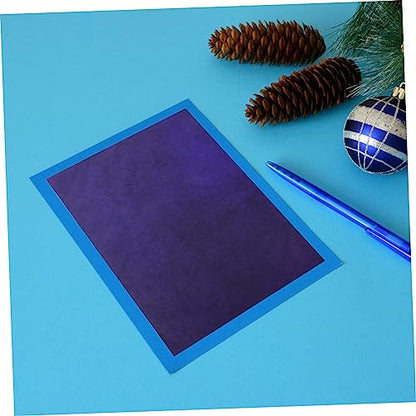 Angoily A4 Graphite Carbon Transfer Paper for Tracing 100 Sheets One-Sided for Artists Students and Home Use for Drawing and Copying
