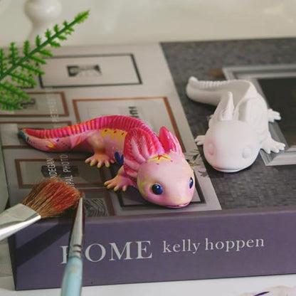 Axolotl Resin Molds for Epoxy Plaster Clay Crafts - color: Axolotl