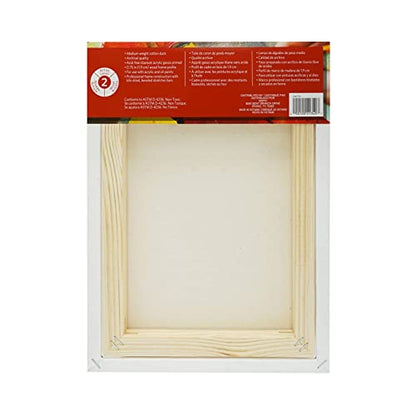Artist's Loft Level 2 Gallery Wrapped Traditional Canvas, 12 Pack - size: 9 x 12