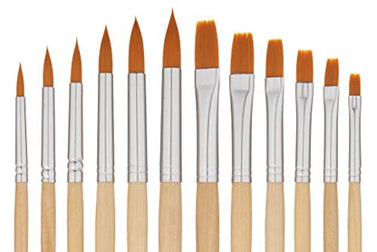 Grace Art Water Color Brush Set WS12 by Grace Art