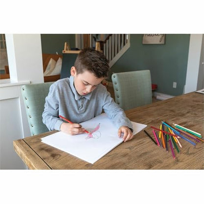Pacon Drawing Paper, White, Heavyweight, 18" x 24", 500 Sheets - size: 18" x 24", style: Heavy Weight