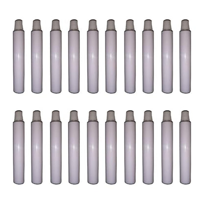 Empty Aluminum Paint Tubes, 20Pcs 5ml Refillable Sample Containers for DIY Paint Filling and Travel Storage - size: 20Pcs 5ml