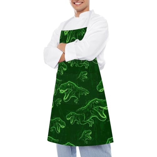 Chef Bib Apron for Restaurant, Anti-Stain with Pocket Adjustable, Cooking Dishwashing Lab Use - color: Style (556)
