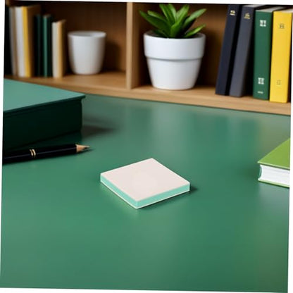 CORHAD 24pcs Soft Linoleum Carving Blocks Rubber Stamp Making Kit White Green for Printmaking DIY Art and Scrapbook Supplies