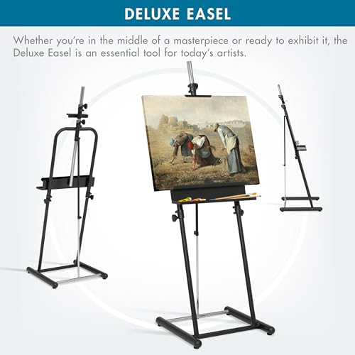 SD STUDIO DESIGNS Deluxe Easel - Black 22.5" W x 23" D x 87.75" H - style: 72"