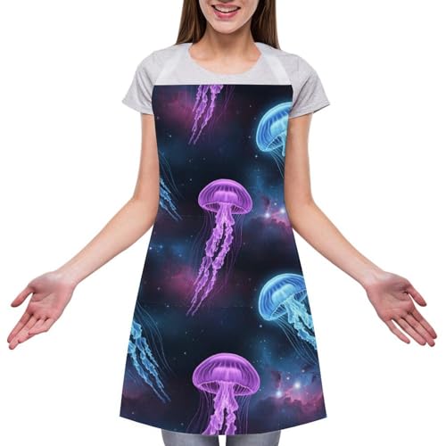 Chef Bib Apron for Restaurant, Anti-Stain with Pocket Adjustable, Cooking Dishwashing Lab Use - color: Style (549)