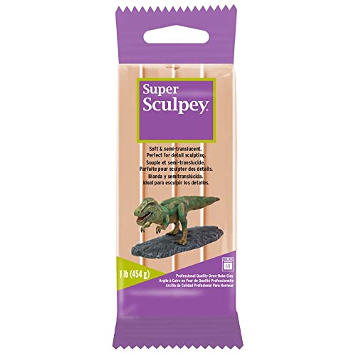 Sculpey Super Sculpturing Compound 1 lb. box, Beige - size: Standard