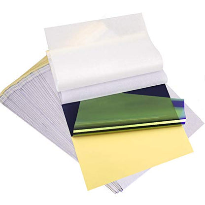 Tattoo Transfer Paper, 35 Sheets Tattoo Stencil Transfer Paper for Tattooing - size: 35 SHEETS