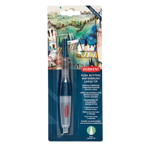 Derwent Push Button Waterbrush Large Tip - style: Large Tip