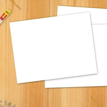 School Smart Railroad Poster Board Paper, 22 x 28 Inches, 4-Ply, White, Pack of 25 - color: High Gloss, size: 4-Ply, Pack of 25