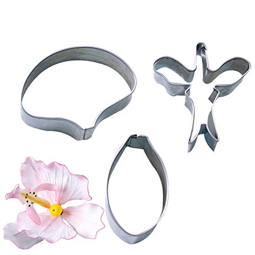 3pcs/set Butterfly Orchid Sugar Flower Cutter Set Fondant Cake Sugarcraft Decorating Tools-Small
