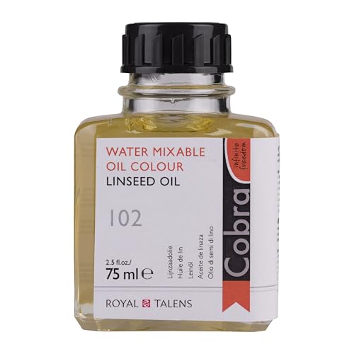 Royal Talens Cobra Water Mixable Linseed Oil Medium - 75 ml (2.5 oz)