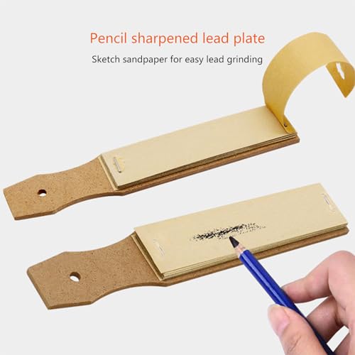 Double-end Blending Stumps Tortillions Set with Sandpapers, Artist Sketching Tools for Students Artist Art Drawing Drawing Tools for Sketching