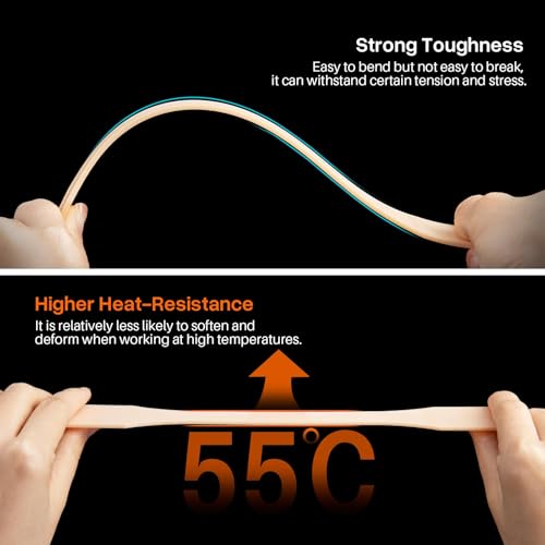 ELEGOO ABS-Like Resin 3.0 Pro, Higher Scratch-Resistance 3D Printing Photopolymer Resin, 405nm UV Resin for MSLA/DLP/LCD Printers Fast Curing High Precision Non-Brittle, Translucent 1000g - color: Translucent, size: M-1000g