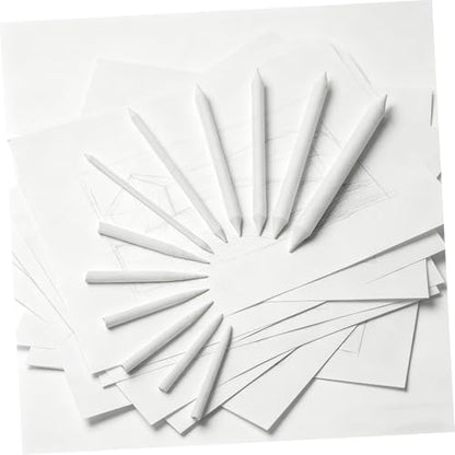 ARTIBETTER 36pcs Double-ended Paper Blending Stumps for Artists, Sketching and Drawing Blending Tools, 12 Sets of Tortillion Smudging Sticks for Student and DIY Art Supplies