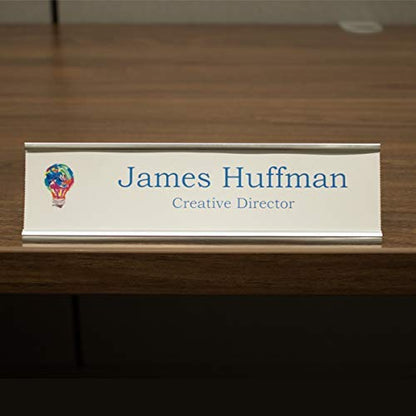 Nap Nameplates White Printable Perforated Name Plate Paper 2 x 8 – Nap Industrial Group Name Plates, 4 Packs of 20 nameplates (80 Inserts), Printing Instructions Included - color: White, size: 8" x 2"